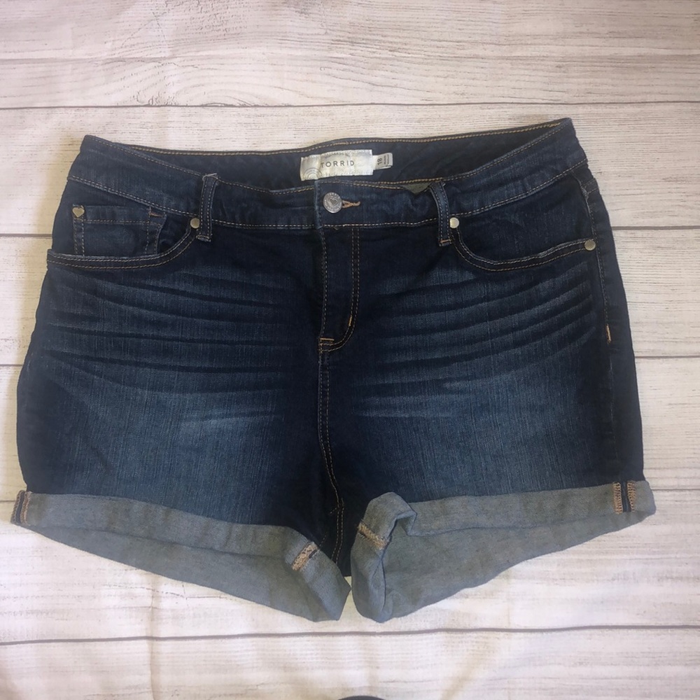Torrid Jean Shorts
